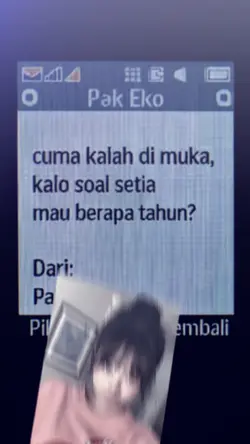 CUMA KALAH DIMUKA