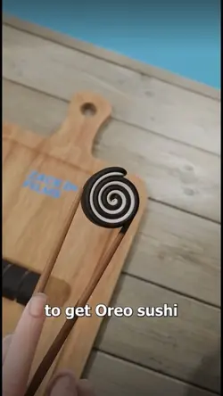 Oreo sushi 