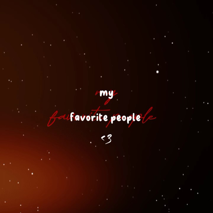 Mis personas favoritas 