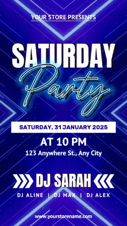 SATURDAY NIGHT PARTY