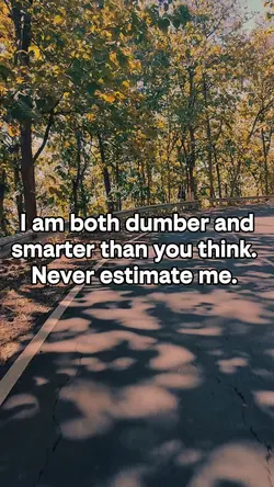 Never estimate me