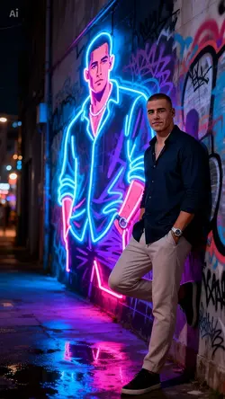 Graffiti neon