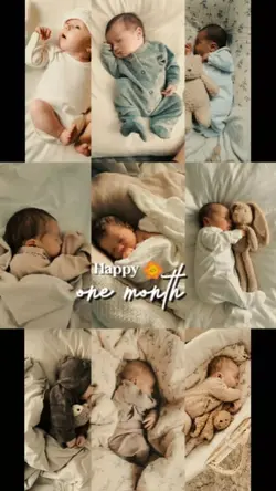 Baby one month 