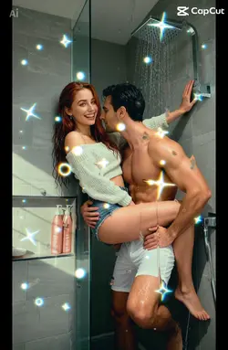 Couple in shower