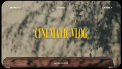 Cinematic Vlog