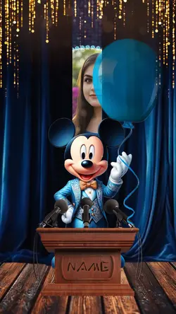 Birthday with Mickey