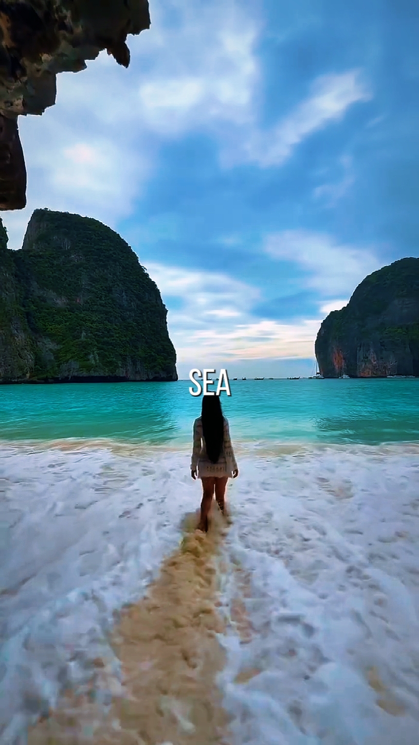 touch the sea
