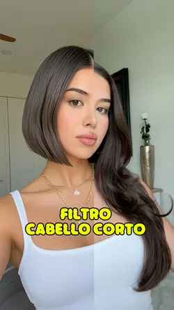 Filtro cabello corto