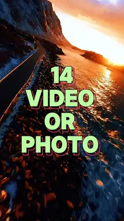 14 video or photo 