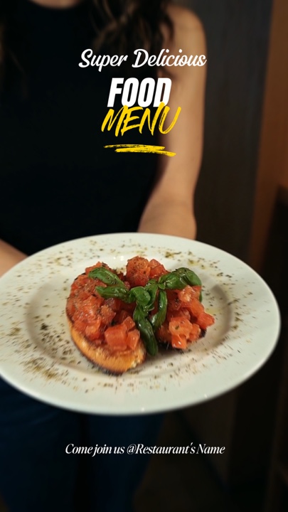 Menú De Comida