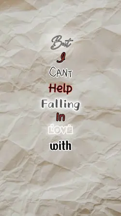 Falling in love with