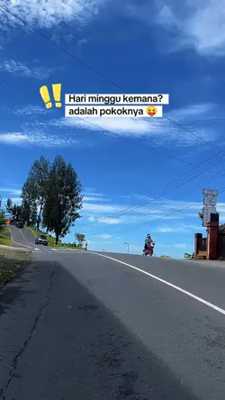 Hari minggu kmana? 