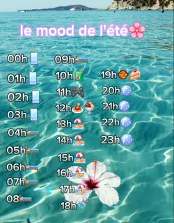 mood de l été
