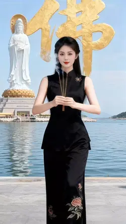 向佛合掌 願所求皆如願