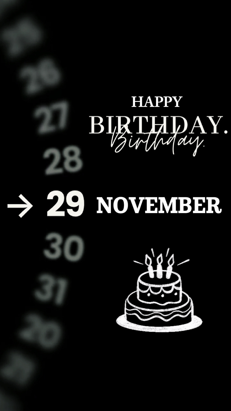 Hbd 29 november 2025