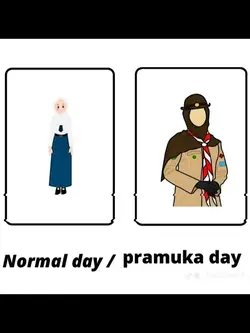 normal day Pramuka 