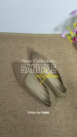 New Sandal Slipon