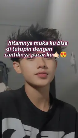 hitamnya muka ku