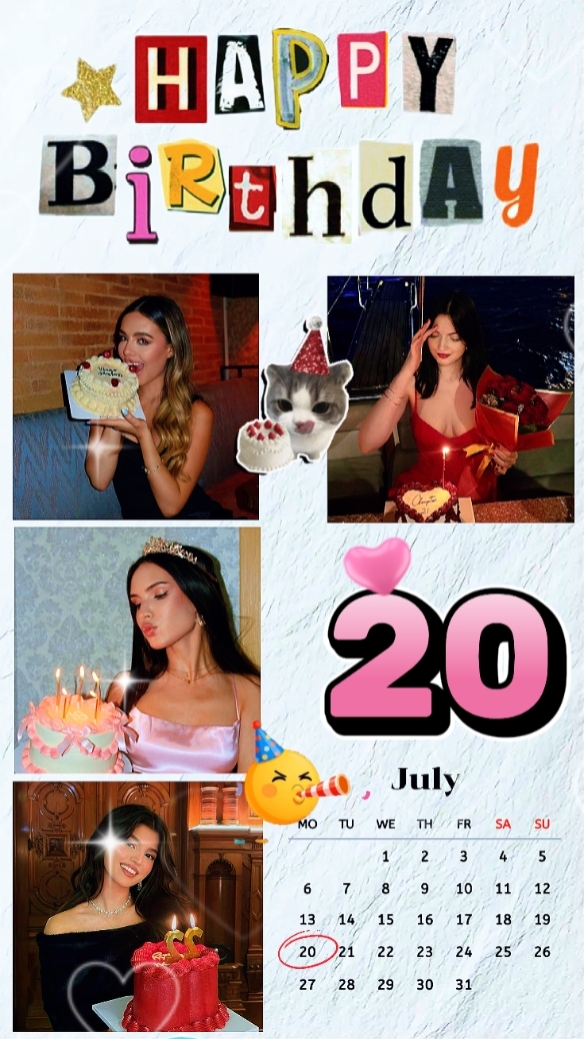 ANIVERSÁRIO 20 DE JULHO 