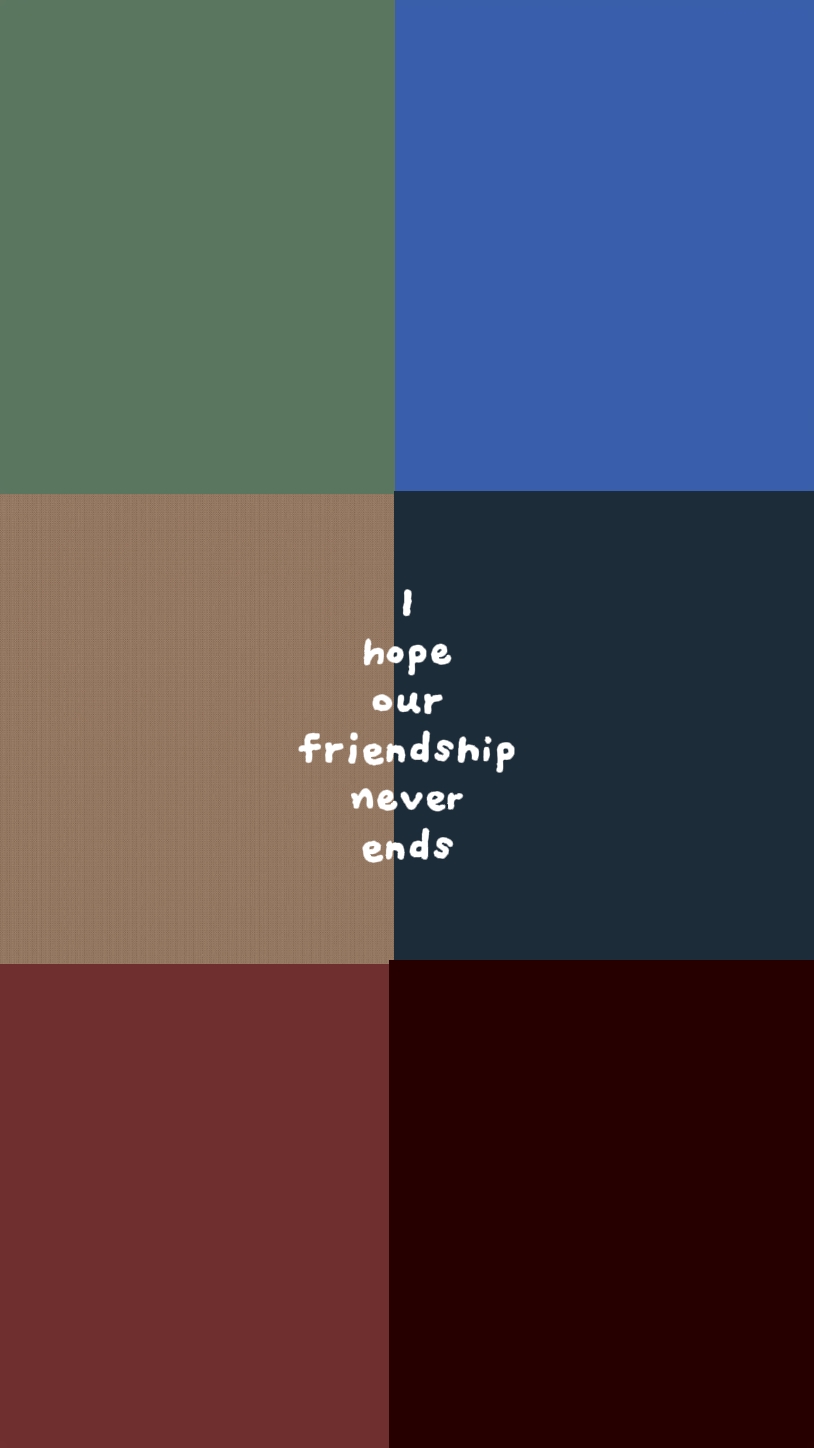 Freundschaft endet nie