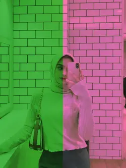 brave pink herogreen