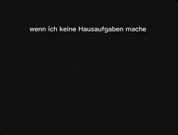 Hausaufgaben vergess