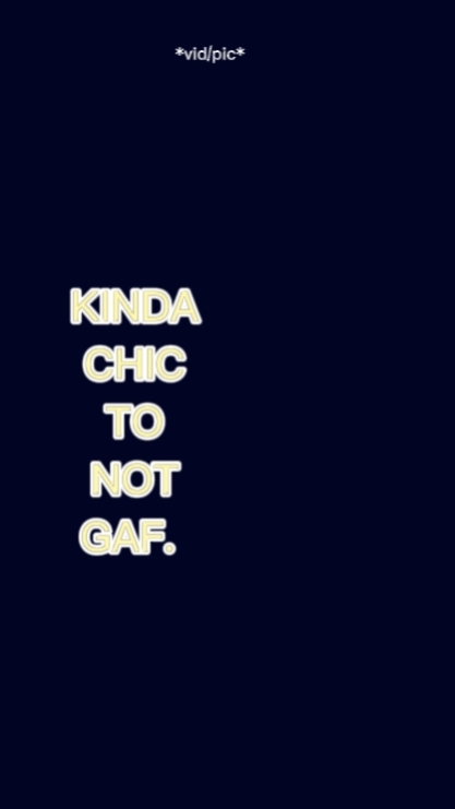 NOT GAF