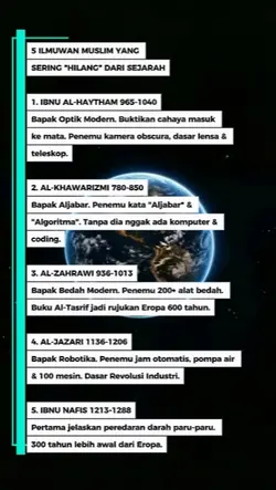 5 ilmuan muslim
