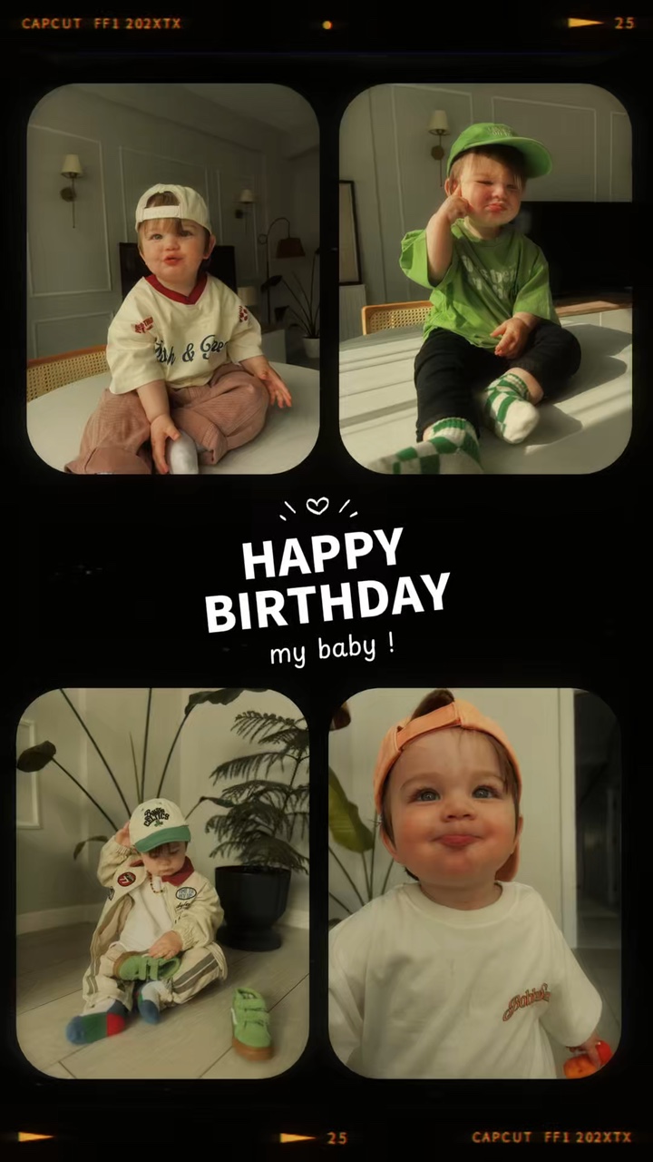 Doğum günü bebeğim 🎂✨