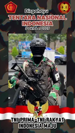 Dirgahayu TNI ke 80