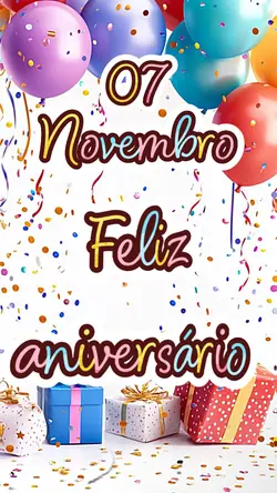 Feliz aniversário 