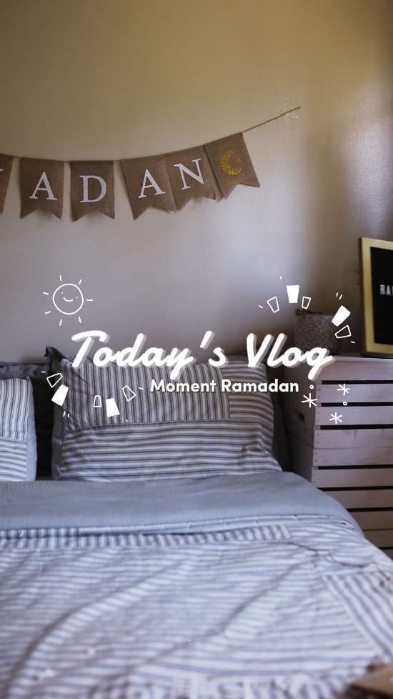 Le Vlog Ramadan d'aujourd'hui
