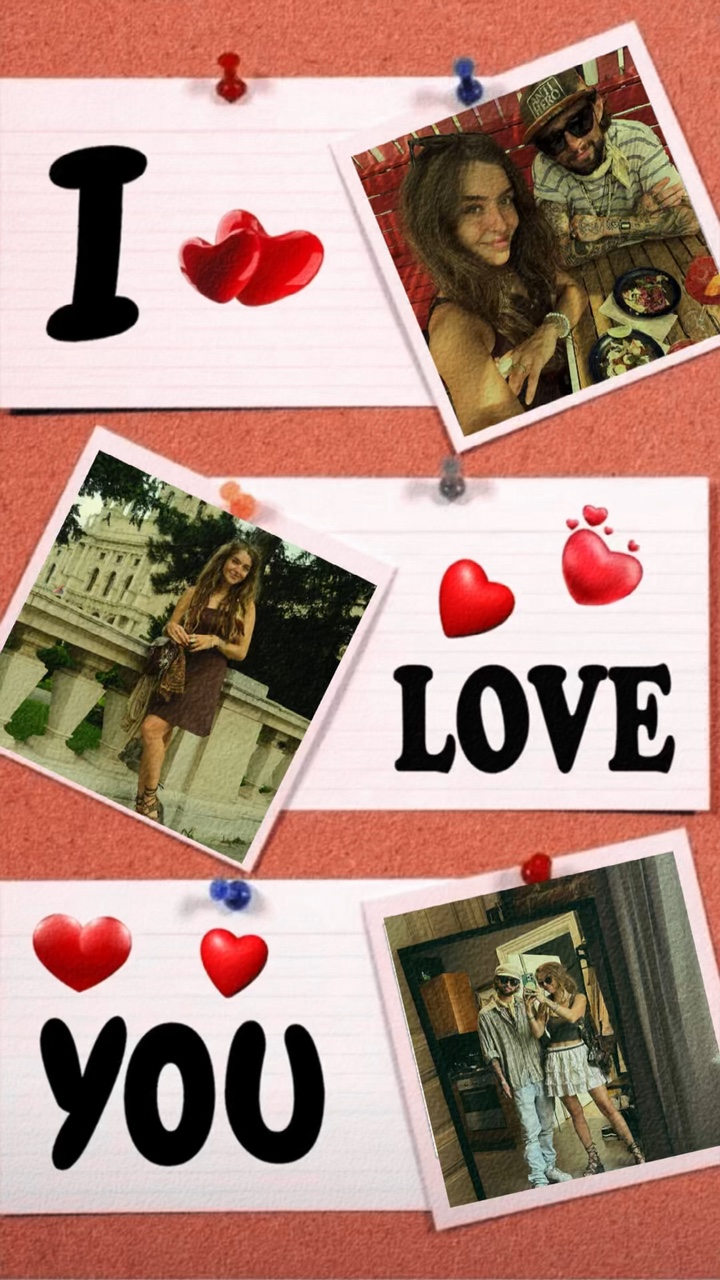 Couple photo collage