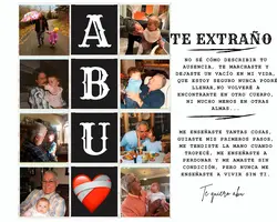 Te extraño 