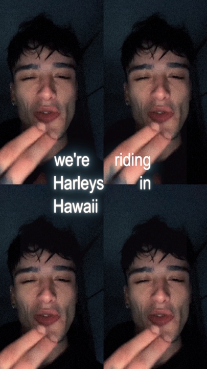Harleys in Hawaii