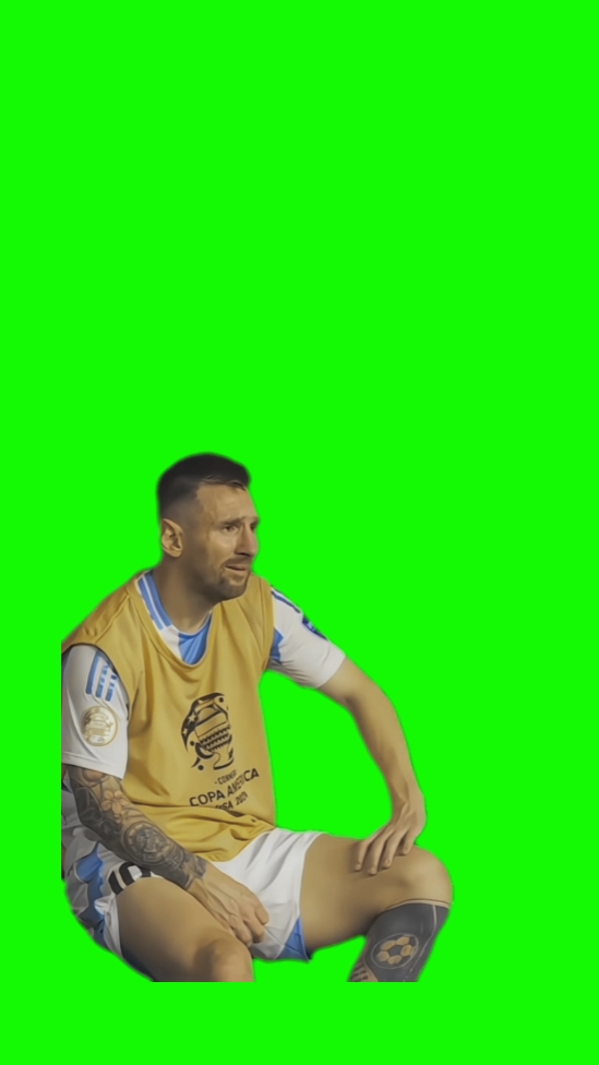 Messi llorando 