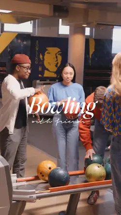 Bowling with friends