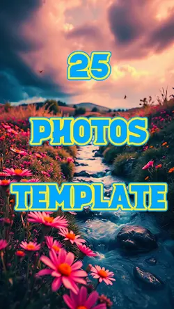 25 Photos Template 
