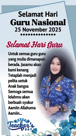 hari guru nasional