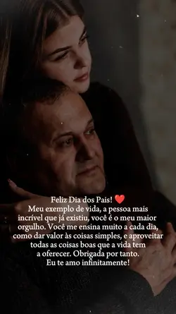 Feliz dia dos pais