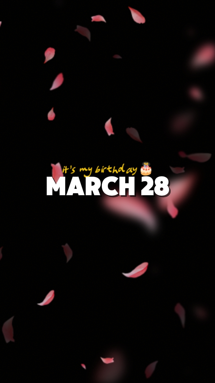 March 28 Birthday