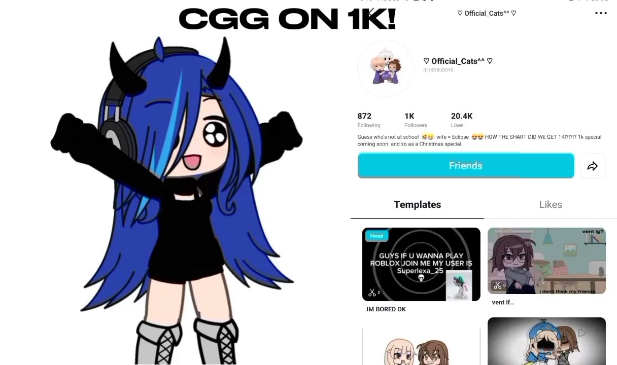 CGG ON 1K!
