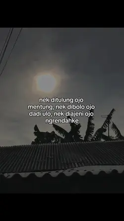nek ditulung ojo men
