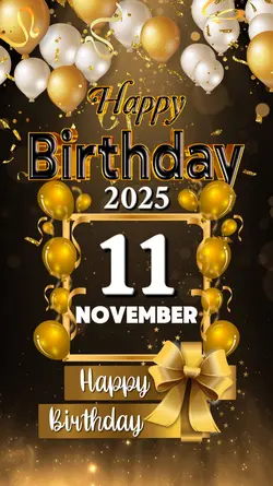 HBD 11 NOVEMBER 2025
