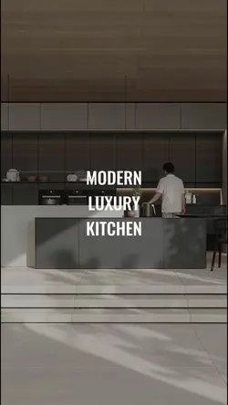Minimal Luxury Kitchen Showcase