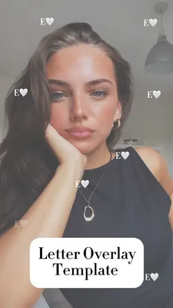 Letter overlay 