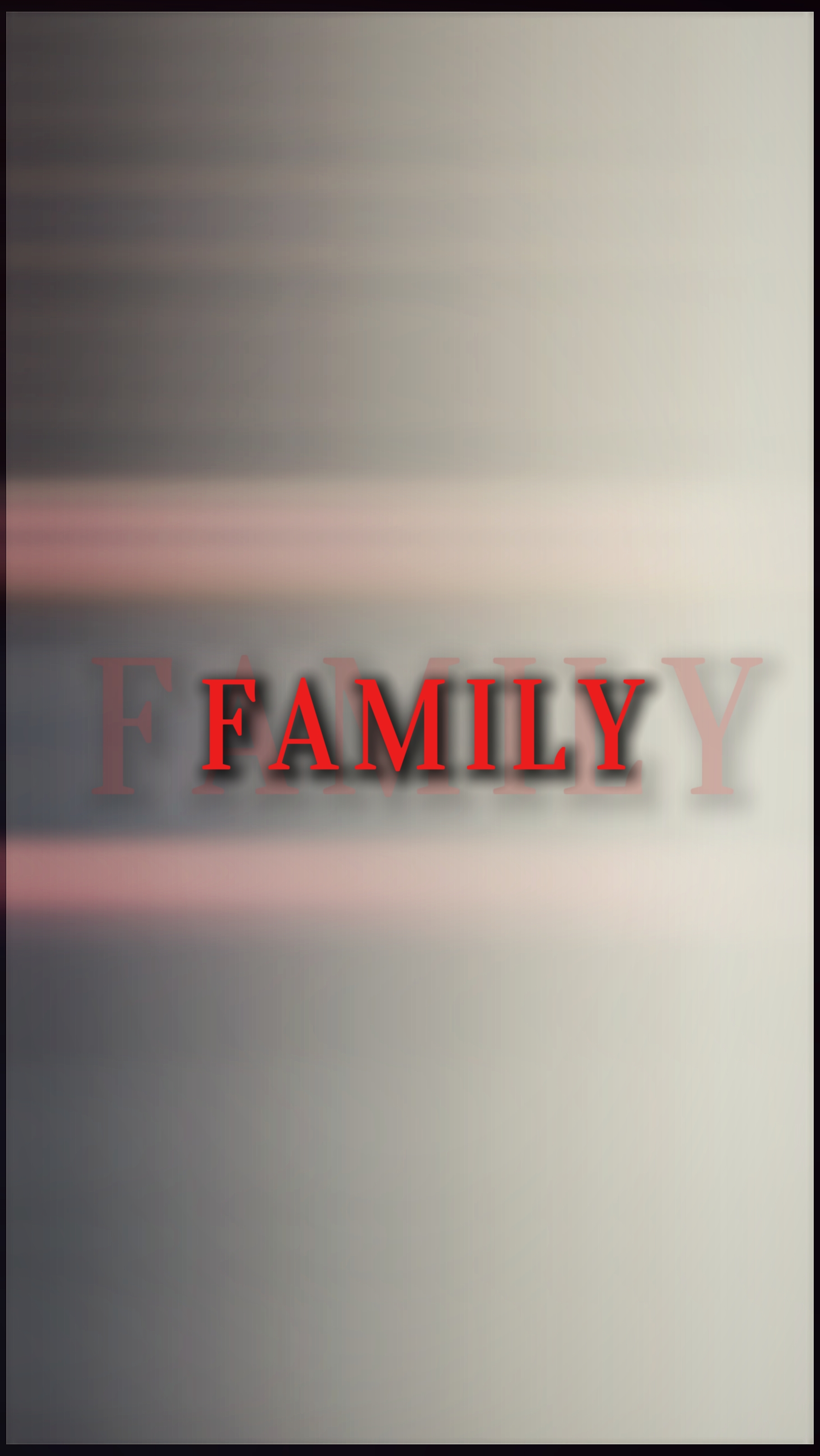 O tema é família 