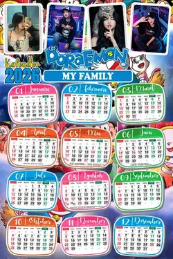 kalender doraemon 