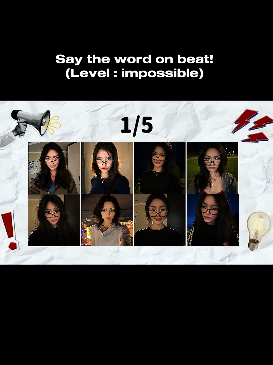 SAY THE WORD ON BEAT