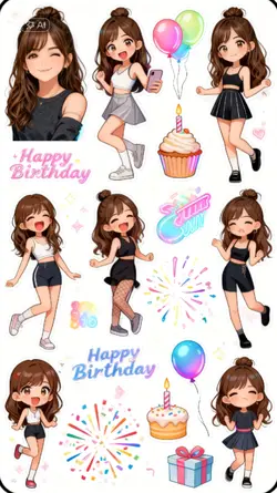 Cartoon Birthday